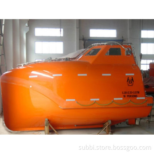 Fiberglass Life Boat. 16 Persons